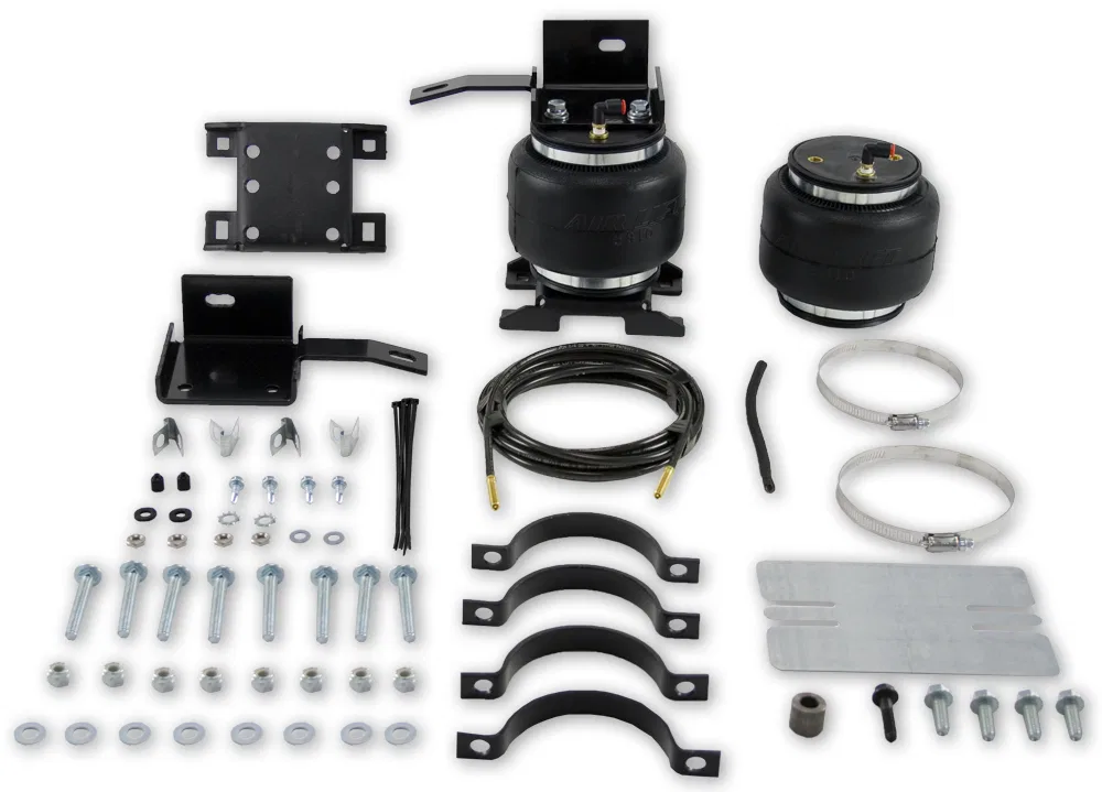 57205 – AIR LIFT Helper Spring Kit, Air Spring Frame Mount Up To 5000 Pounds Of Leveling Capacity Air Adjustable From...